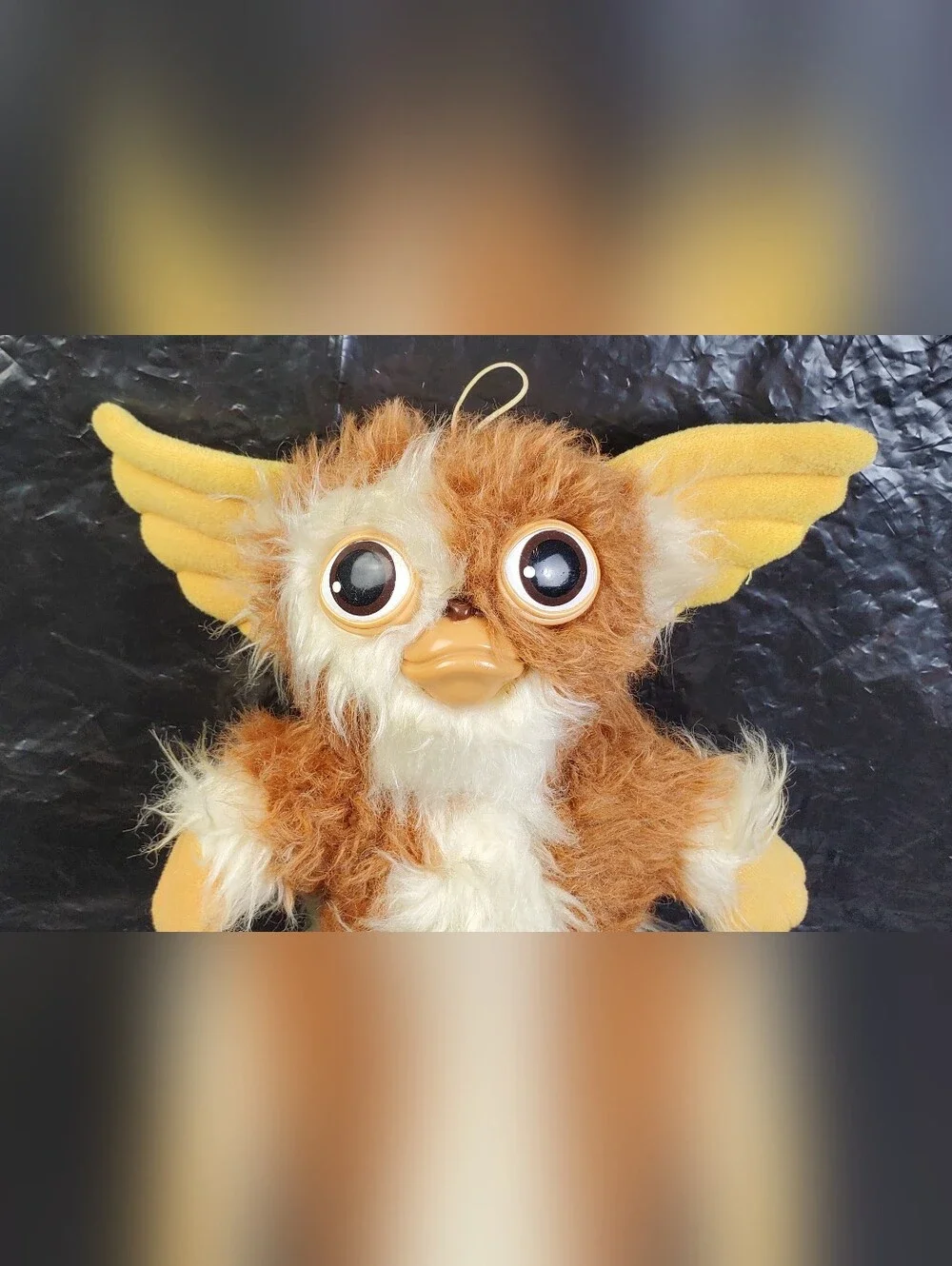 Hasbro Softies Gremlins Vintage 1984 Gizmo Mogwai Squeaks Sound Works - GUC